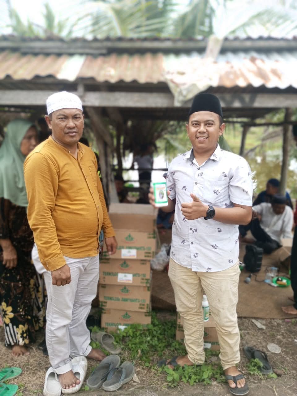 Ketua Gapoktan Paluh Manan